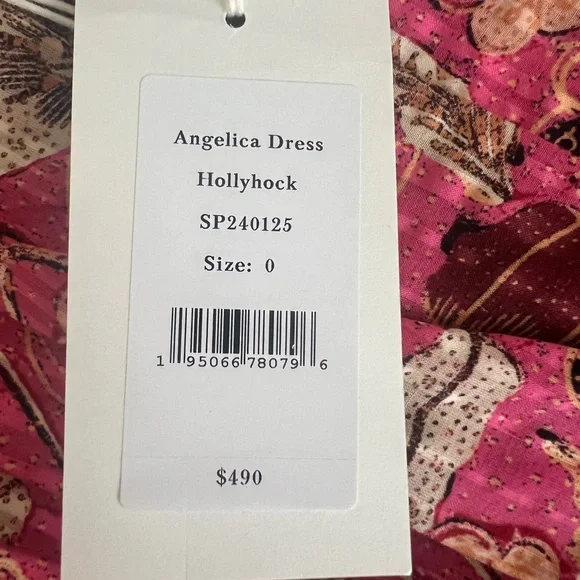 NWT ULLA JOHNSON Hollyhock
Angelica Dress Size 0 Beautiful ! - Picture 15 of 15
